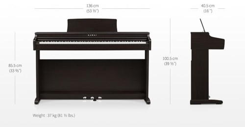 KAWAI KDP120R, с банкеткой фото 2